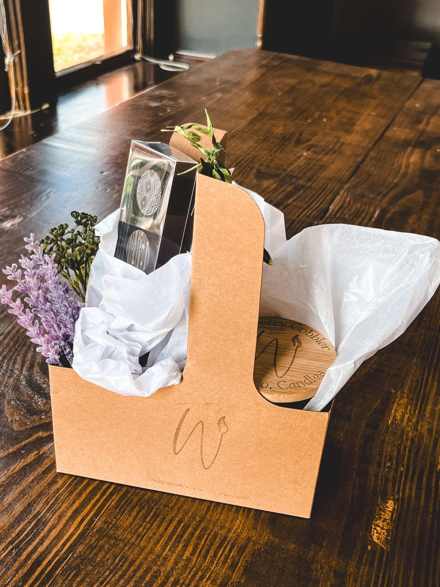 Candle & Chocolate Gift Basket – A Thoughtful, Ready-to-Gift Surprise!