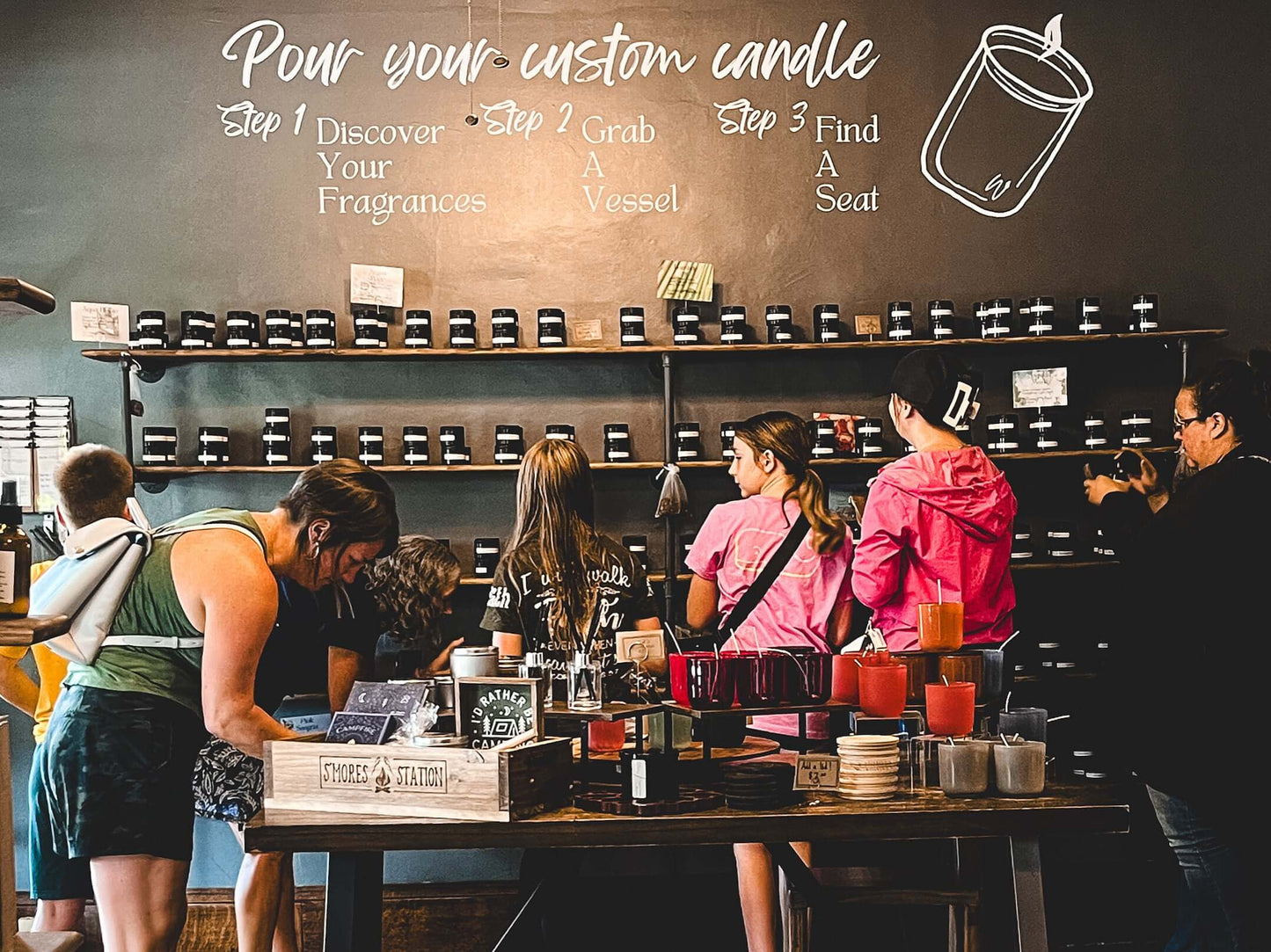 Candle Pour Experience