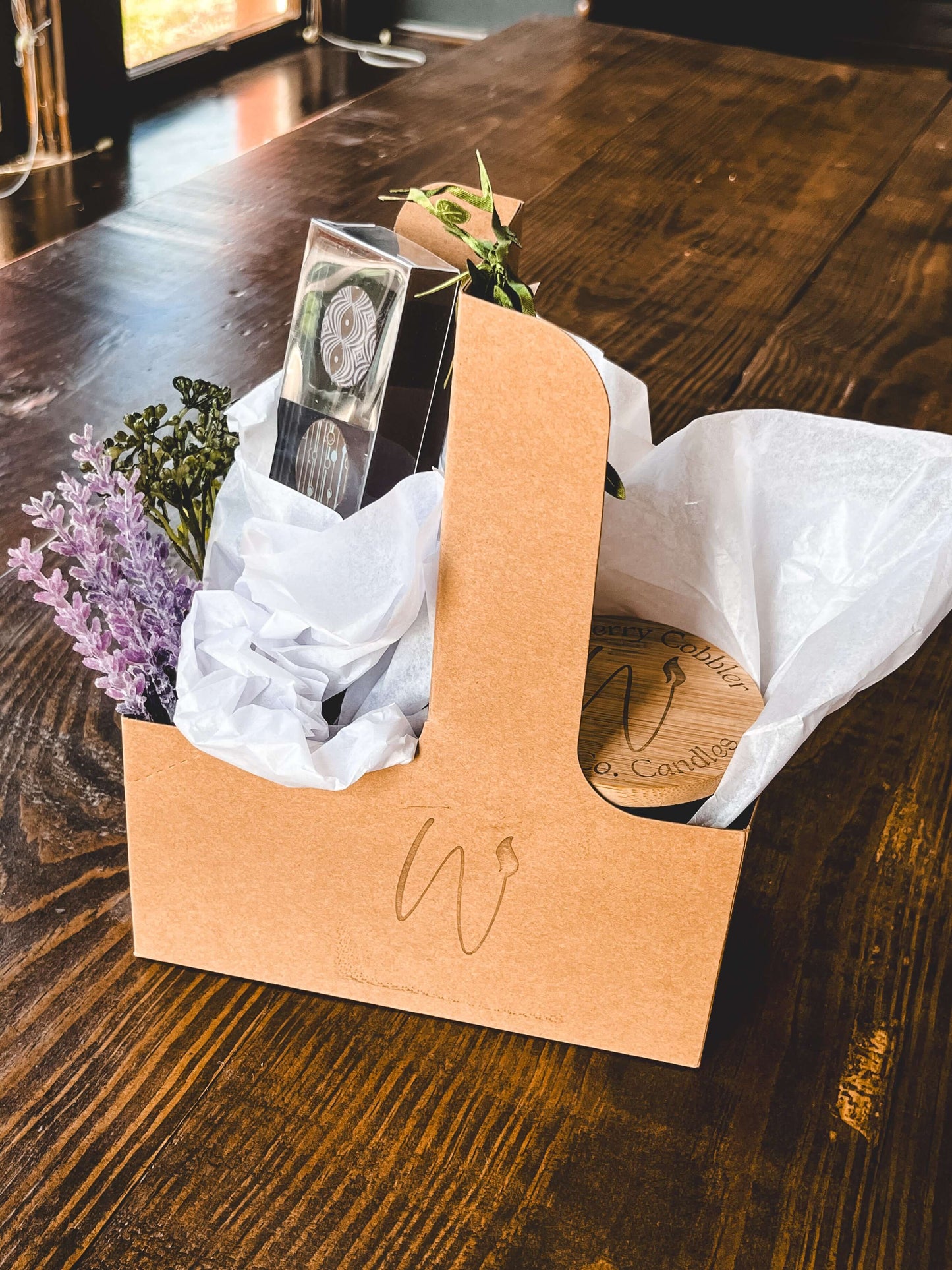 Candle & Chocolate Gift Basket – A Thoughtful, Ready-to-Gift Surprise!