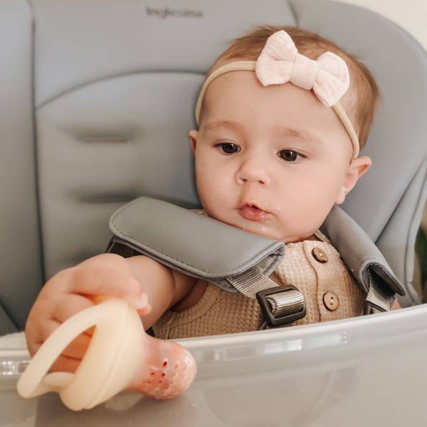 Baby Headband Bow Set (Cream)