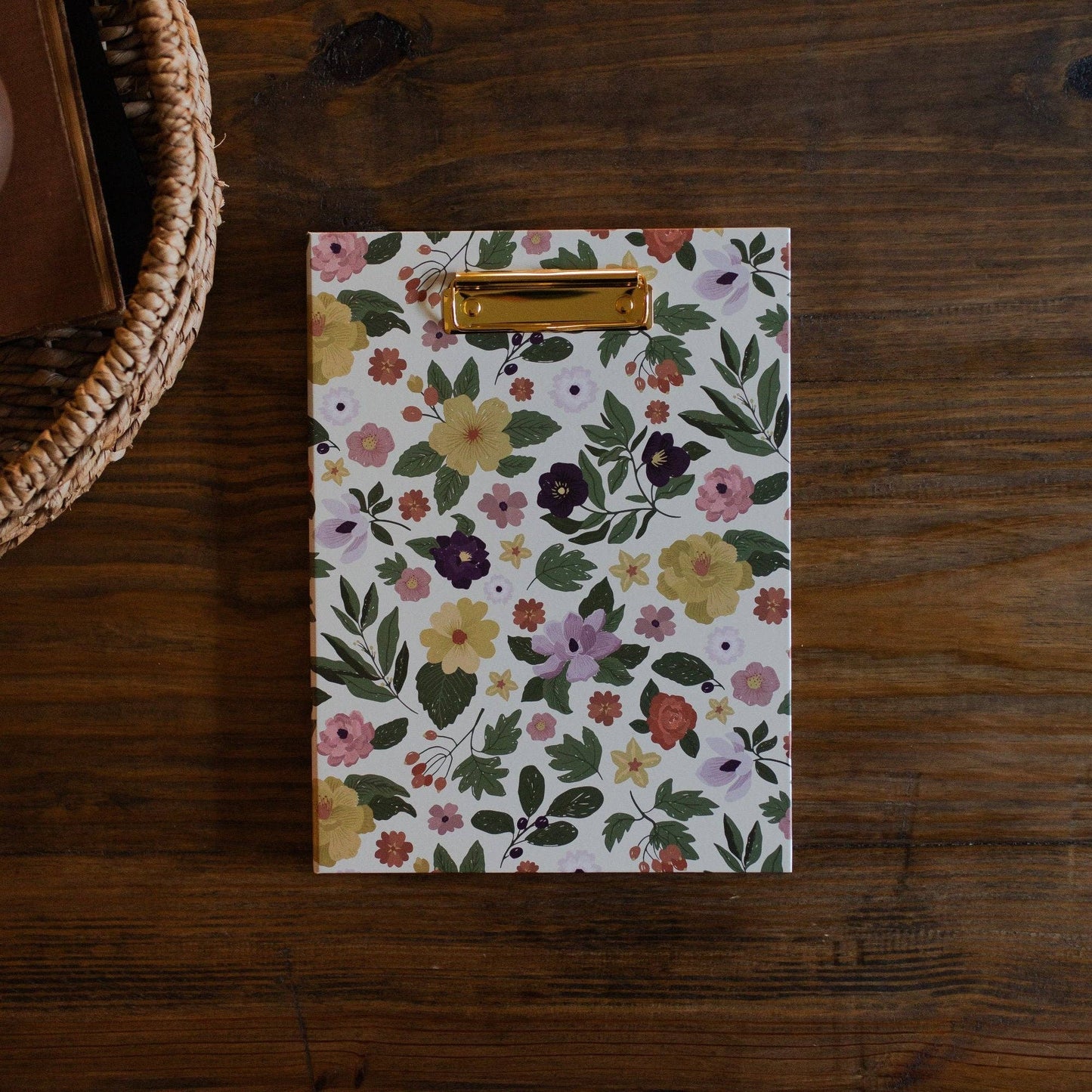 Magnolia Floral Padfolio