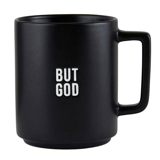 Matte Café Mug - But God