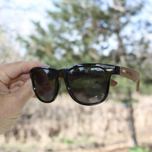 Real Hybrid Wooden Bamboo Wanderer II Sunglasses by WUDN