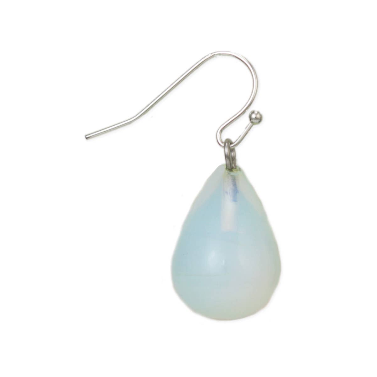 Just a Drop Opal Stone Teardrop Earrings