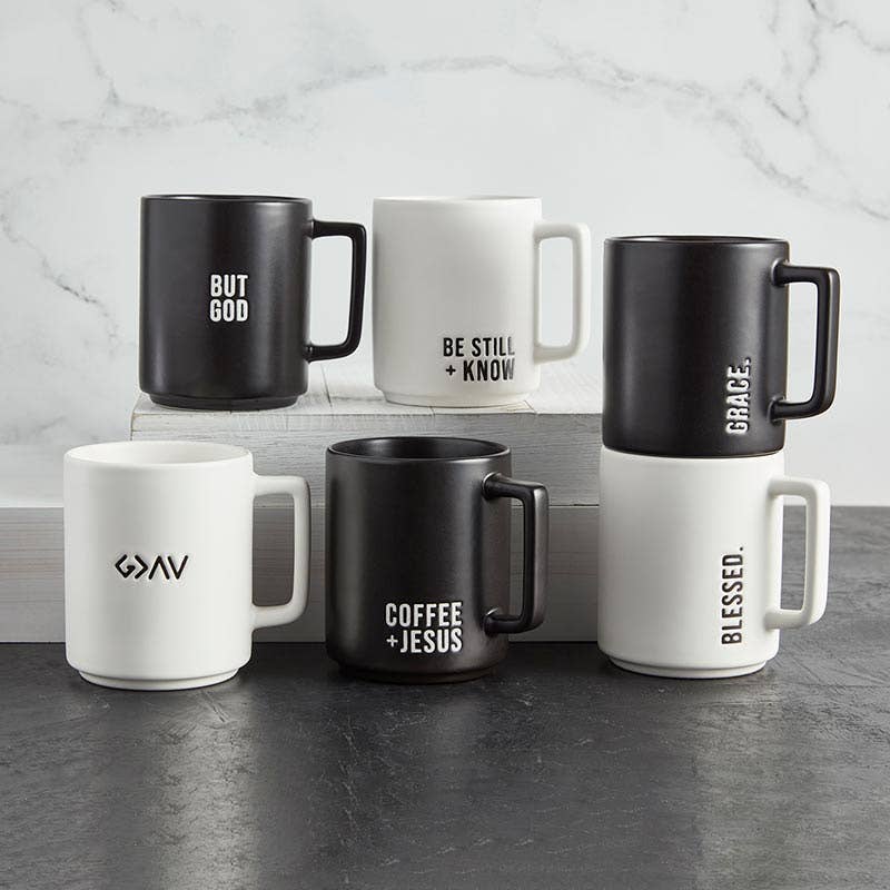 Matte Café Mug - But God