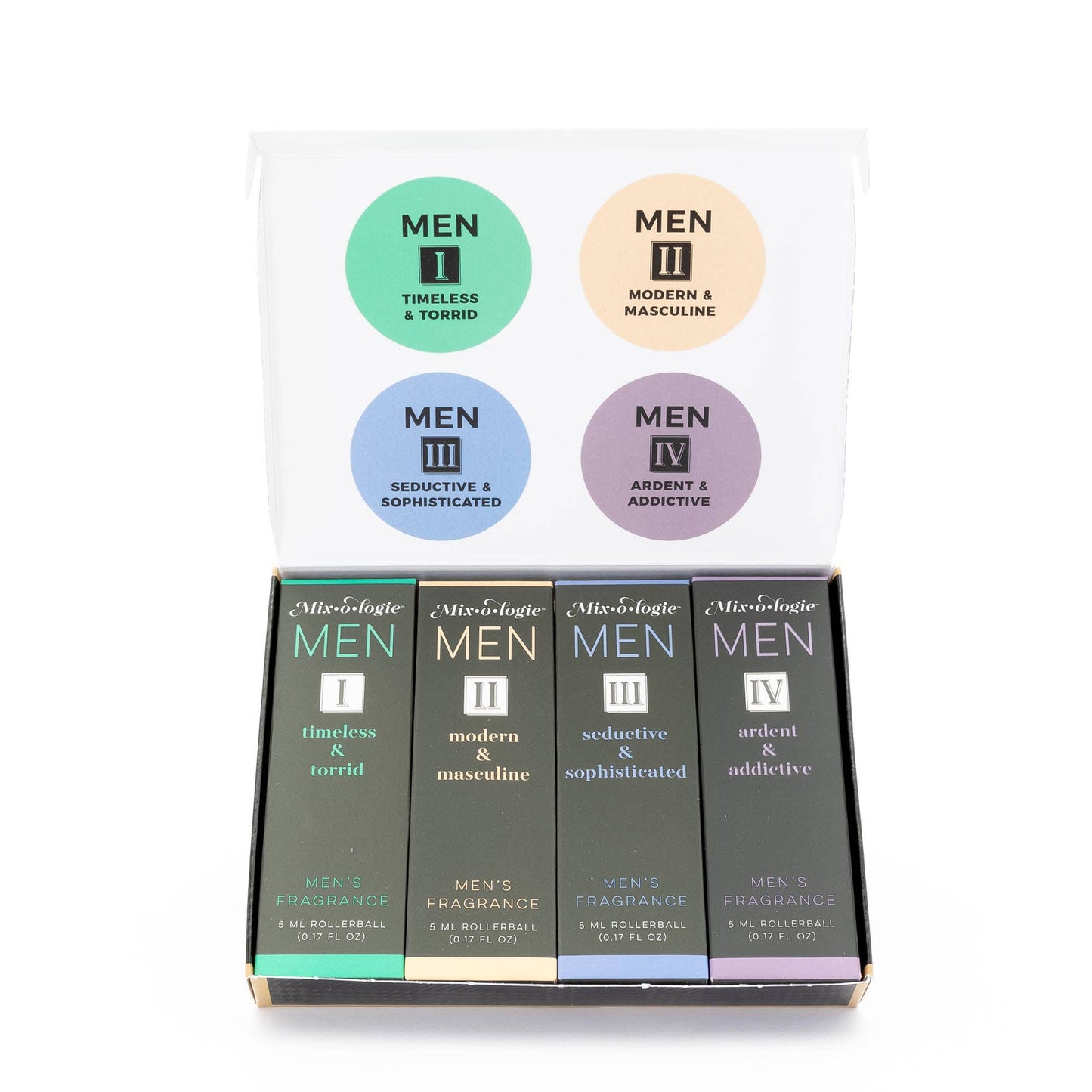 Men's Cologne Oil Rollerball Gift Set